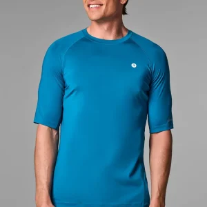 Men's Agility Short Sleeve Performance T-Shirt | Bluejay