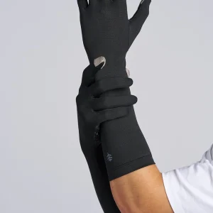 Bona Mid-Length Gloves with Touchscreen Tips | Black