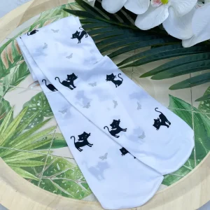 White CATS tights